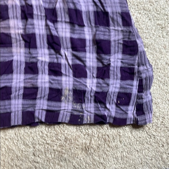 Purple Sleeveless Scoop Neck Sundress - Picture 4 of 5